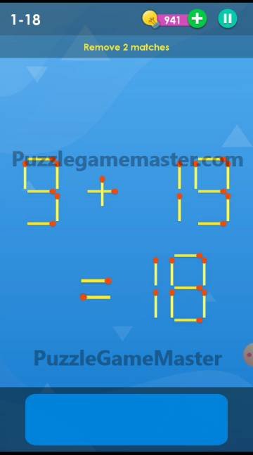 Smart Puzzle Collection Matches 1-18 Answer