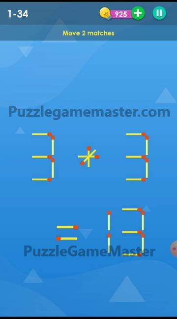 Smart Puzzle Collection Matches 1-34 Answer