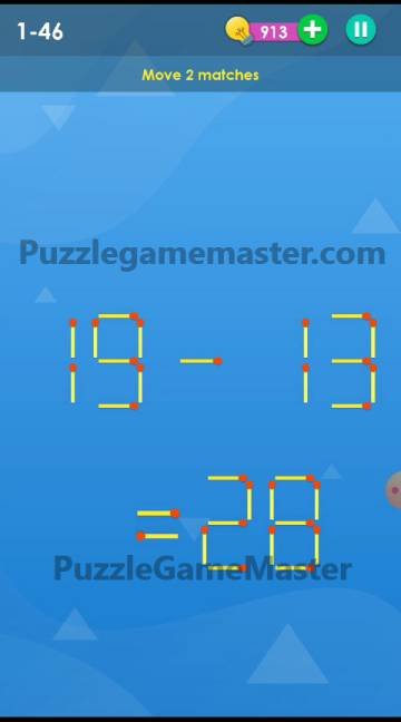 Smart Puzzle Collection Matches 1-46 Answer