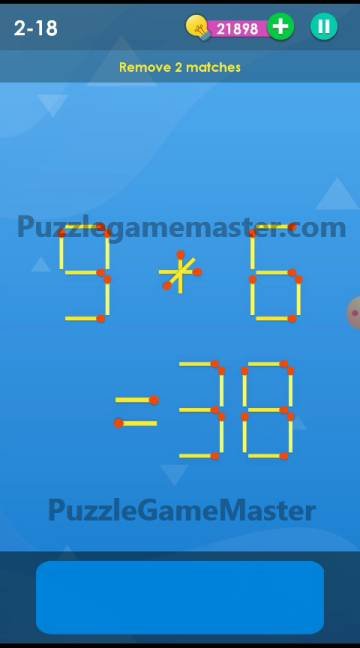 Smart Puzzle Collection Matches 2-18 Answer