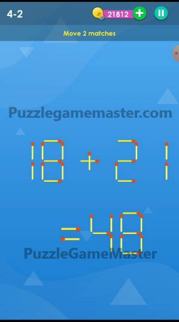 Smart Puzzle Collection Matches 4-2 Answer