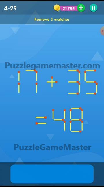 Smart Puzzle Collection Matches 4-29 Answer