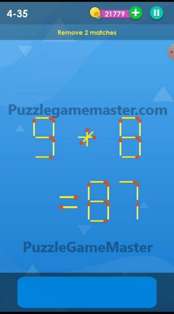 Smart Puzzle Collection Matches 4-35 Answer