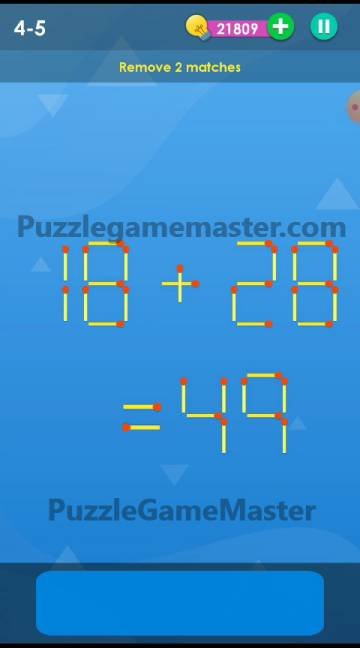 Smart Puzzle Collection Matches 4-5 Answer