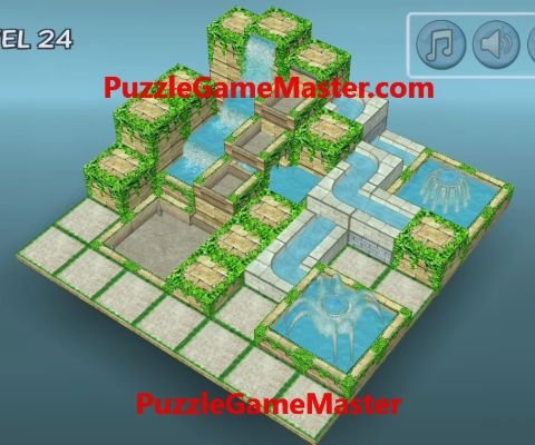 Flow Water Fountain Pools 7x7 Level 24