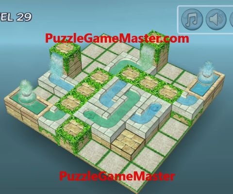 Flow Water Fountain Pools 7x7 Level 29