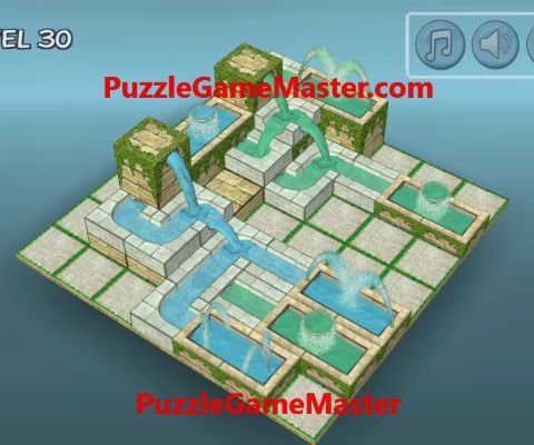 Flow Water Fountain Pools 7x7 Level 30
