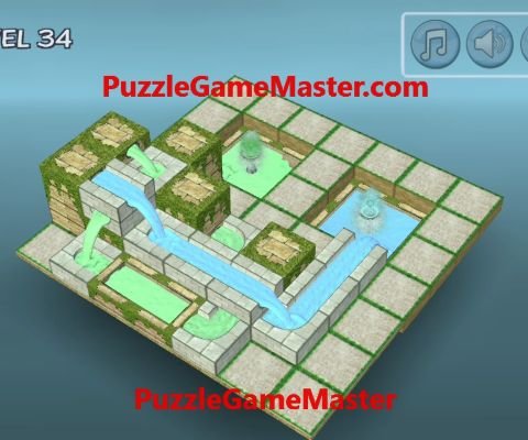 Flow Water Fountain Pools 7x7 Level 34