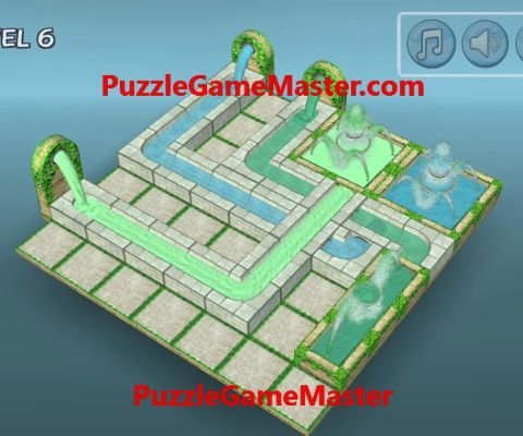 Flow Water Fountain Pools 7x7 Level 6