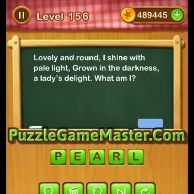 Word Riddles Level 156