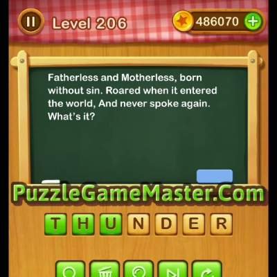 Word Riddles Level 206