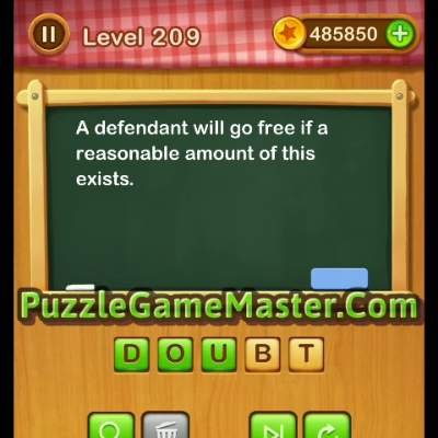 Word Riddles Level 209