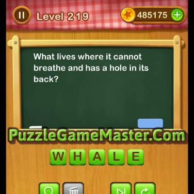 Word Riddles Level 219