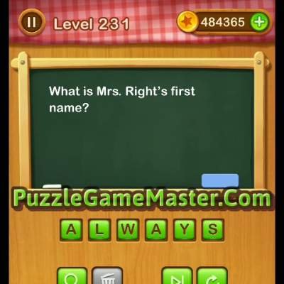 Word Riddles Level 231