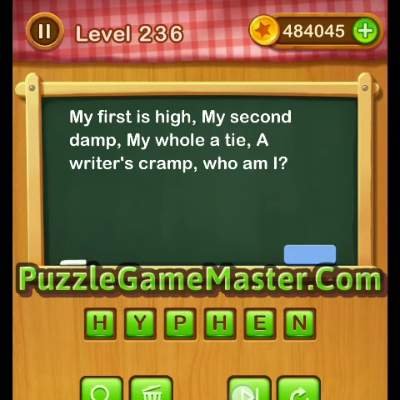 Word Riddles Level 236