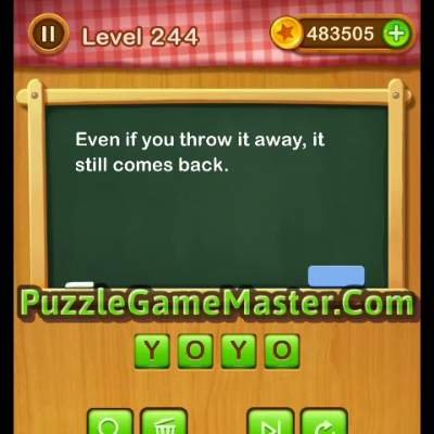 Word Riddles Level 244