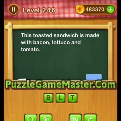 Word Riddles Level 246