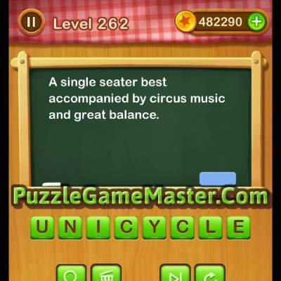 Word Riddles Level 262