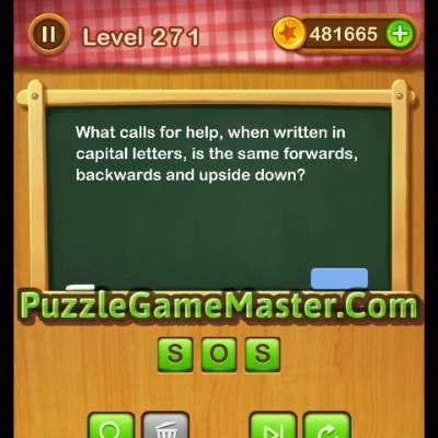 Word Riddles Level 271