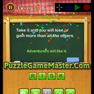 Word Riddles Level 30