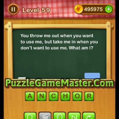 Word Riddles Level 59
