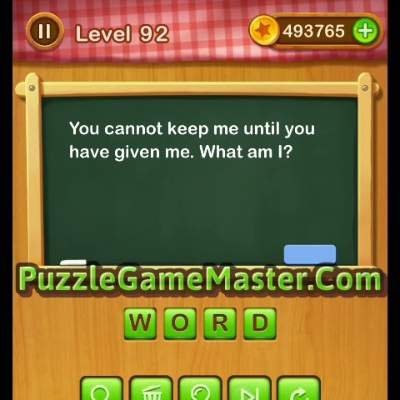 Word Riddles Level 92