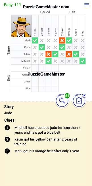 Cross Logic Easy Level 111