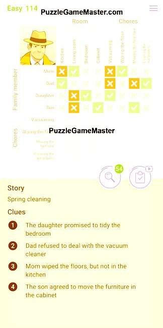 Cross Logic Easy Level 114