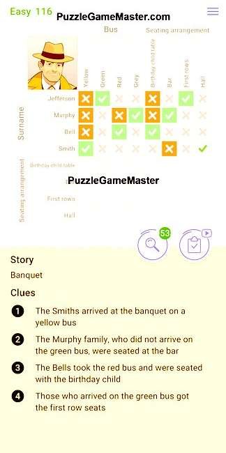 Cross Logic Easy Level 116