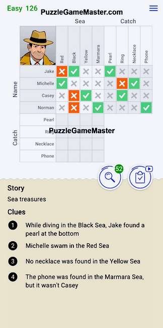Cross Logic Easy Level 126