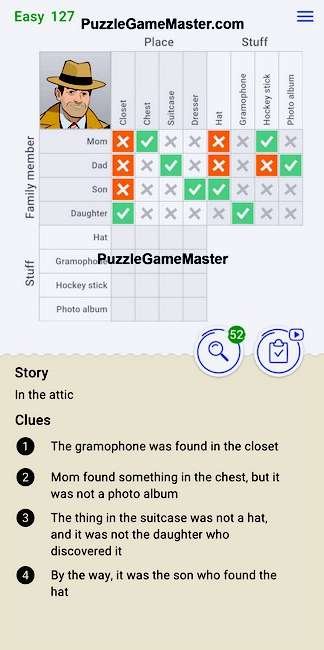Cross Logic Easy Level 127