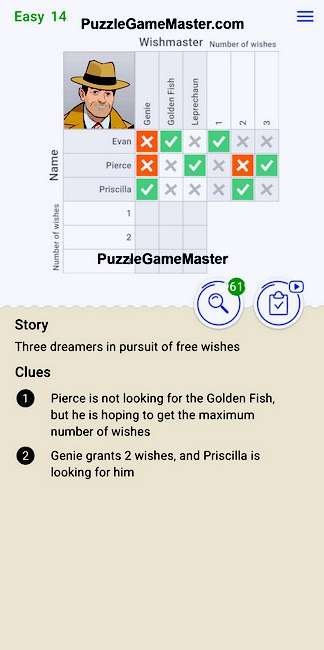Cross Logic Easy Level 14