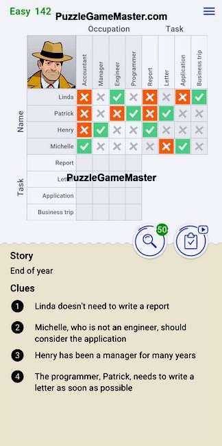 Cross Logic Easy Level 142