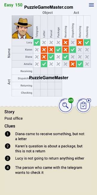 Cross Logic Easy Level 150