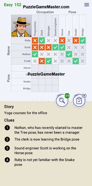 Cross Logic Easy Level 152