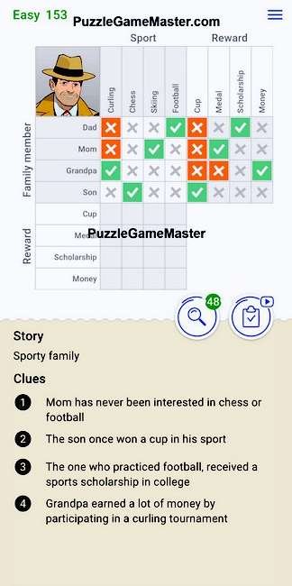 Cross Logic Easy Level 153