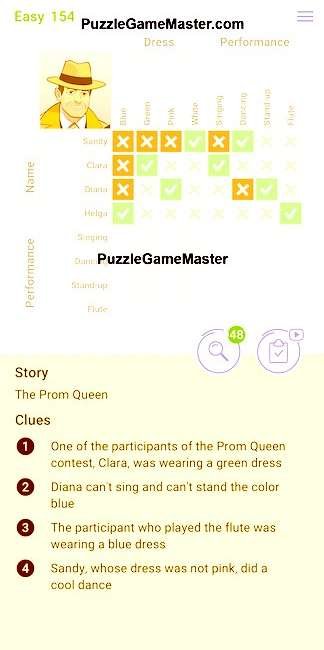 Cross Logic Easy Level 154