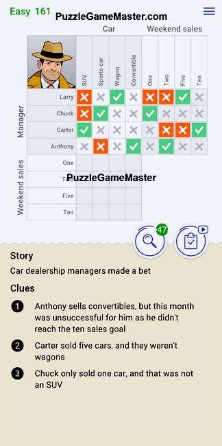 Cross Logic Easy Level 161