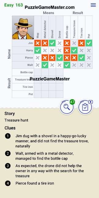 Cross Logic Easy Level 163