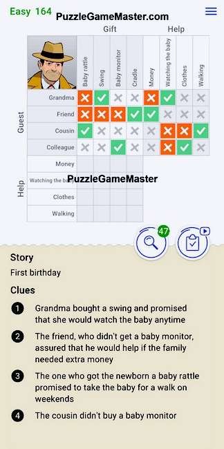 Cross Logic Easy Level 164