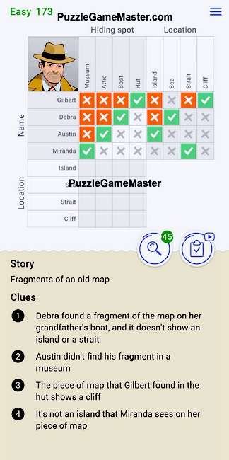 Cross Logic Easy Level 173