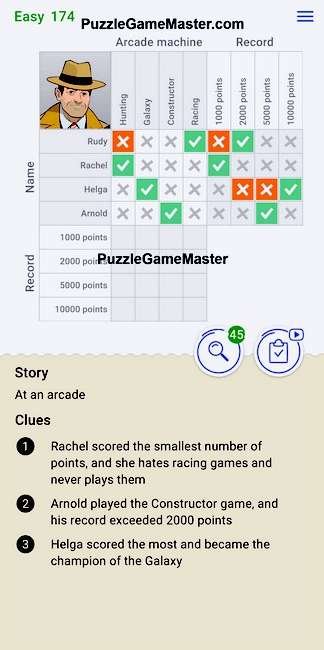 Cross Logic Easy Level 174