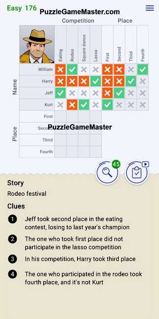 Cross Logic Easy Level 176