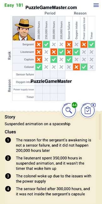 Cross Logic Easy Level 181