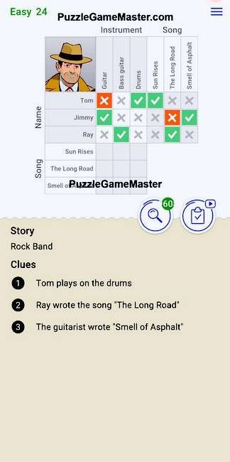Cross Logic Easy Level 24