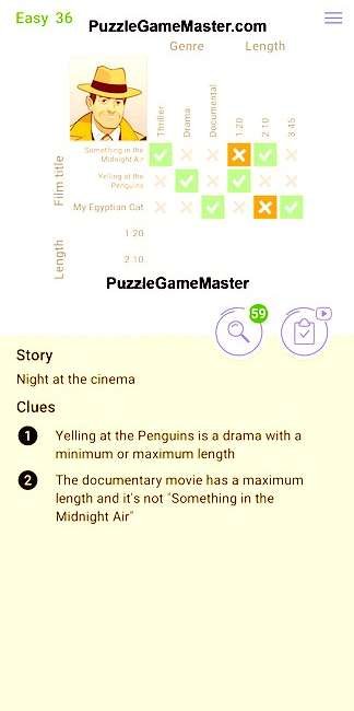 Cross Logic Easy Level 36