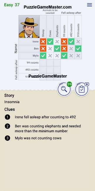 Cross Logic Easy Level 37