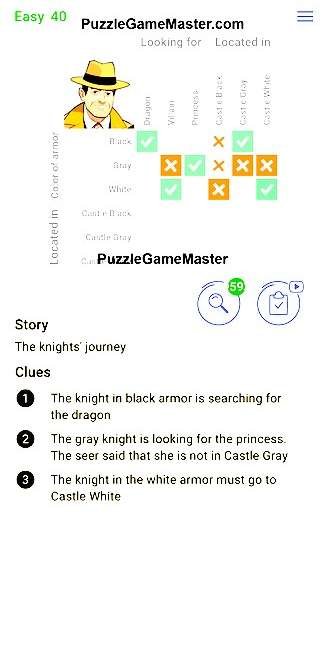 Cross Logic Easy Level 40