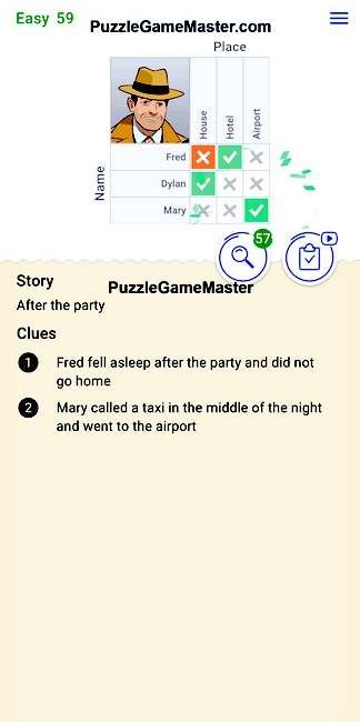 Cross Logic Easy Level 59