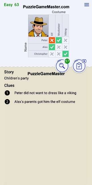 Cross Logic Easy Level 63